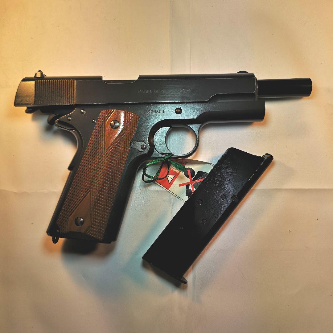 限定品 WA S.C. W. COLT M1911 HWブロ—バックガスガン