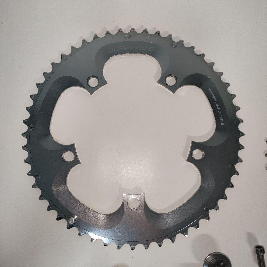 【中古】デュラエース　FC-7800　クランク　172.5　52×39T　10S