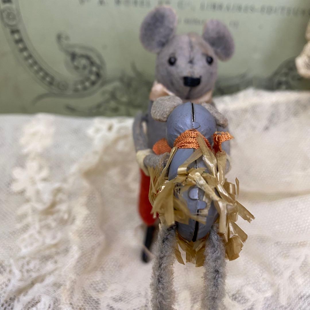 激レア ドイツアンティーク シュコー マウス ぜんまい仕掛け おもちゃ