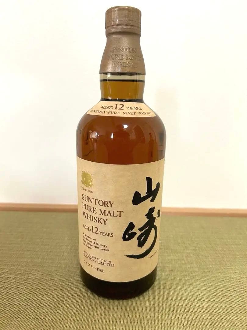 サントリー 山崎 12年 ピュアモルト向獅子マーク特級 760ml 43％