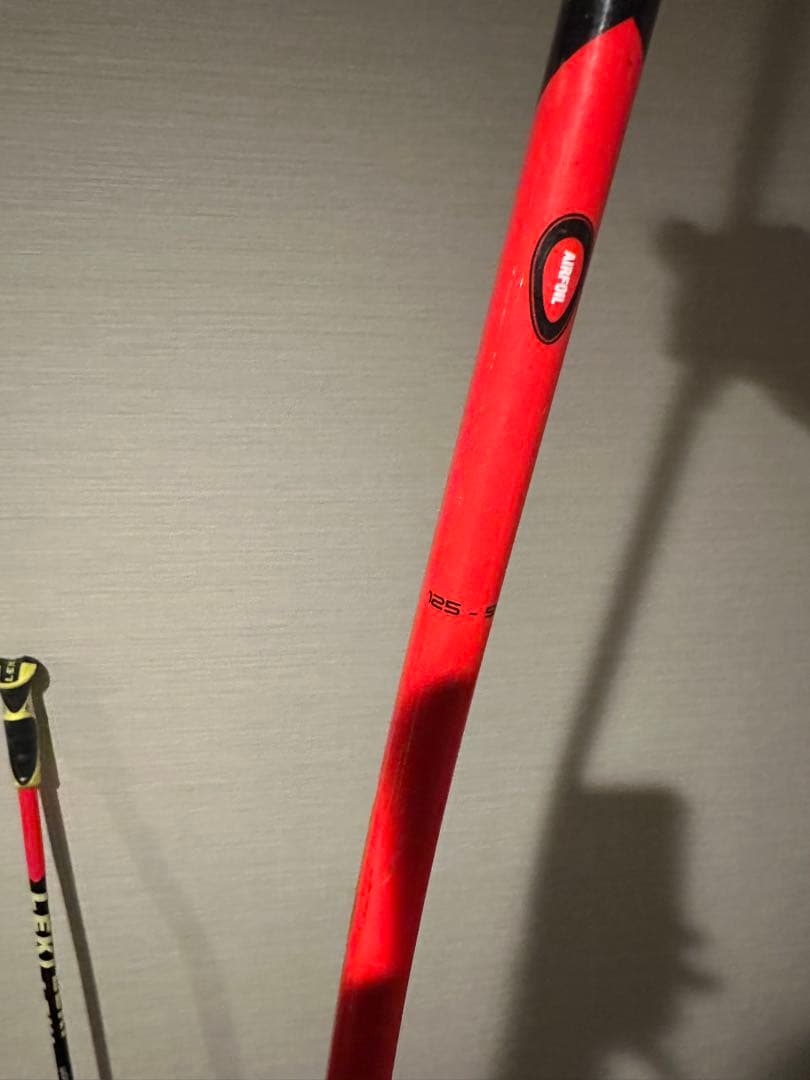 LEKI アルミ　スキー ストック 125cm