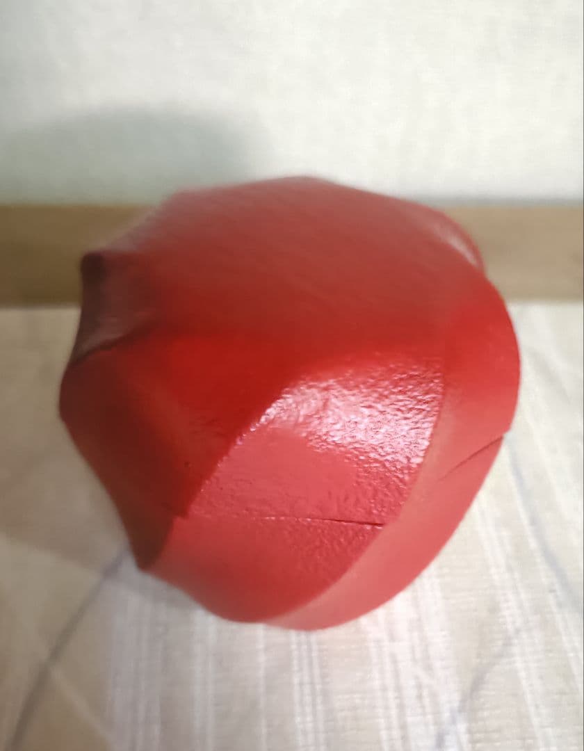 黒田辰秋系　乾漆作家作品 佐々木省庵作品　乾漆捻り朱棗