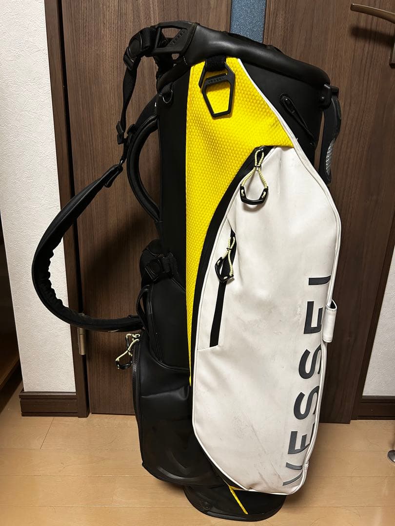 ［中古］VESSEL ベゼル　プレーヤーズ3.0　スタンドバッグ　キャディバッグ