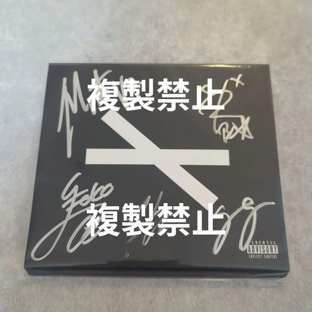 coldrain サイン入り CDカバー ステッカーセット