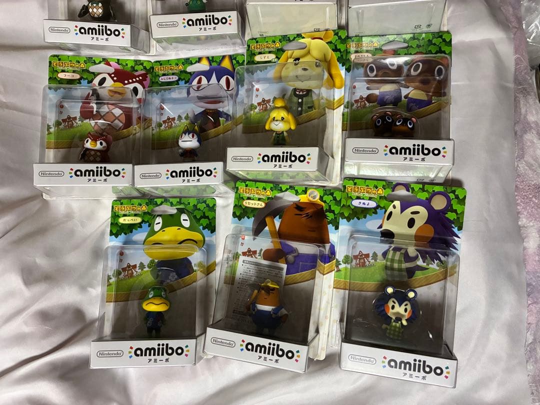 amiibo どうぶつの森　16種類　コンプリート　送料込み