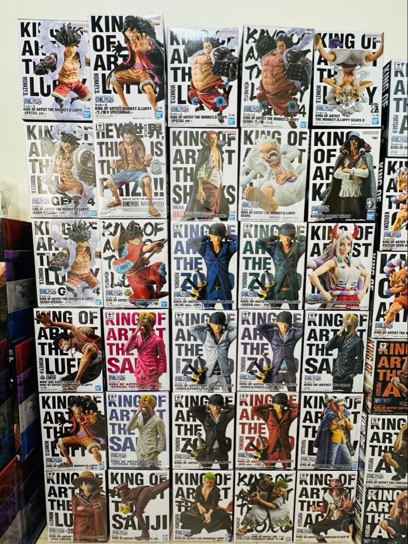 ワンピース KING OF ARTIST フィギュア多数