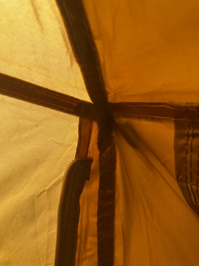 タフスクリーンタープ　400 Coleman タープ ベージュ/グリーン