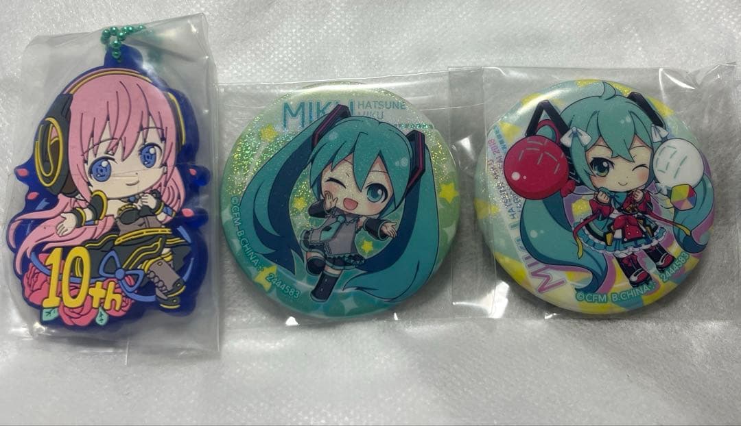 初音ミク マジカルミライ 2017 〜 2019 缶バッジ あそーと まとめ売り
