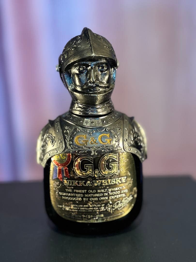 G&G NIKKA ウィスキー　ボトルカバー　非売品　騎士