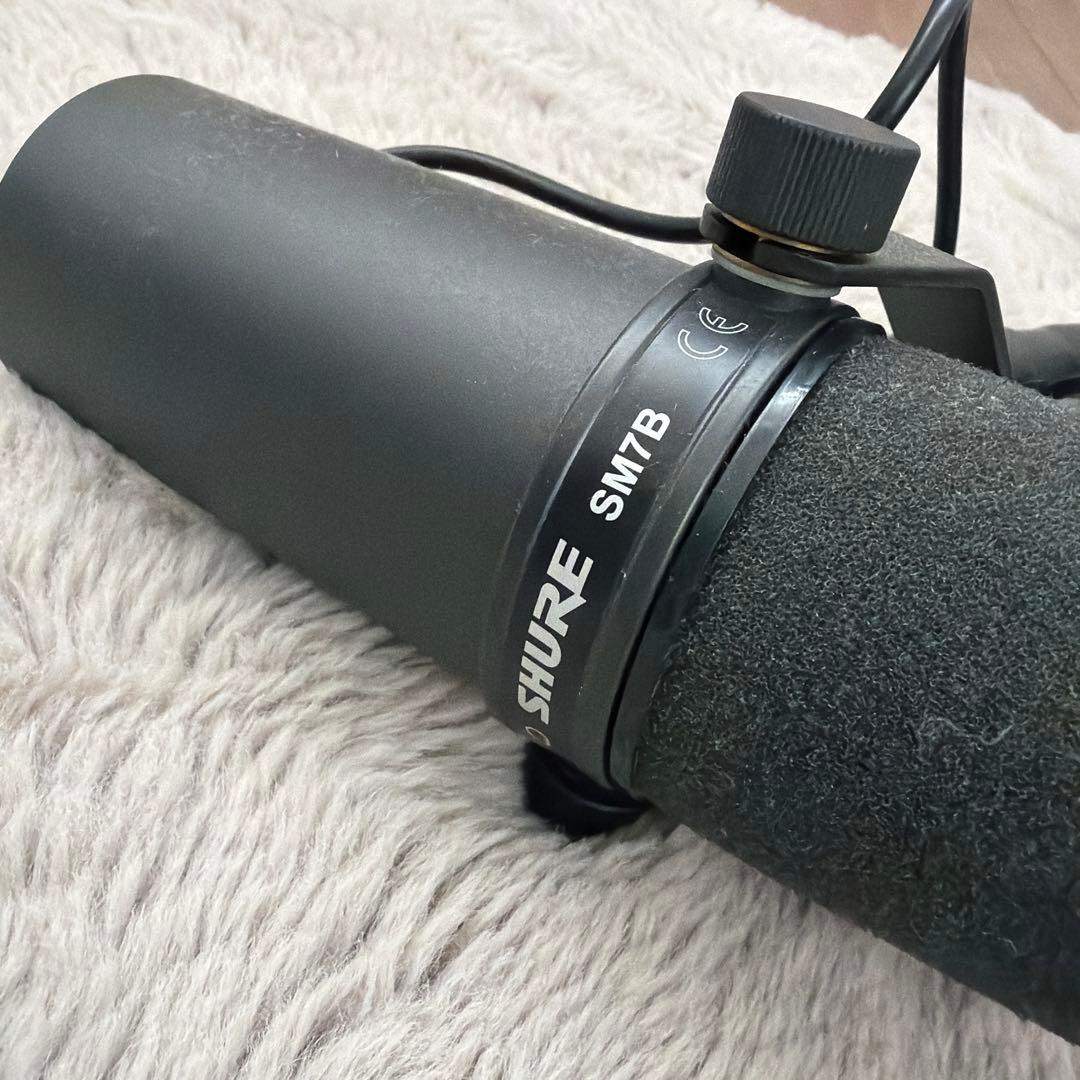 SHURE SM7B マイク + RODE アームスタンド