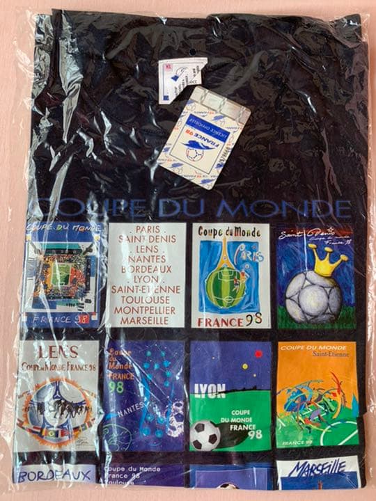 未開封！'98WCTシャツ 開催10会場print 公式品 希少