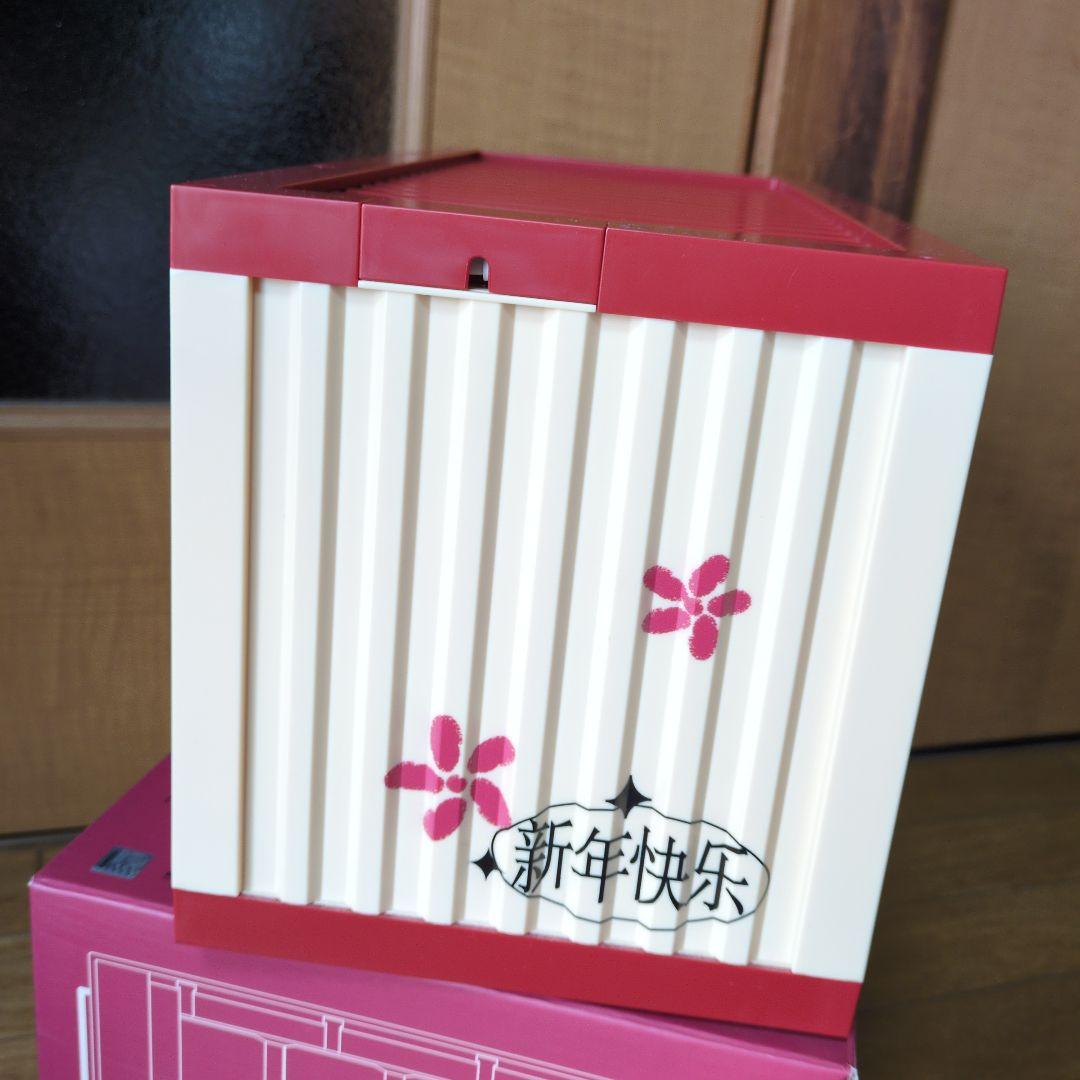 used★POP MART★ライト付き★ディスプレイ コンテナ★Molly★限定