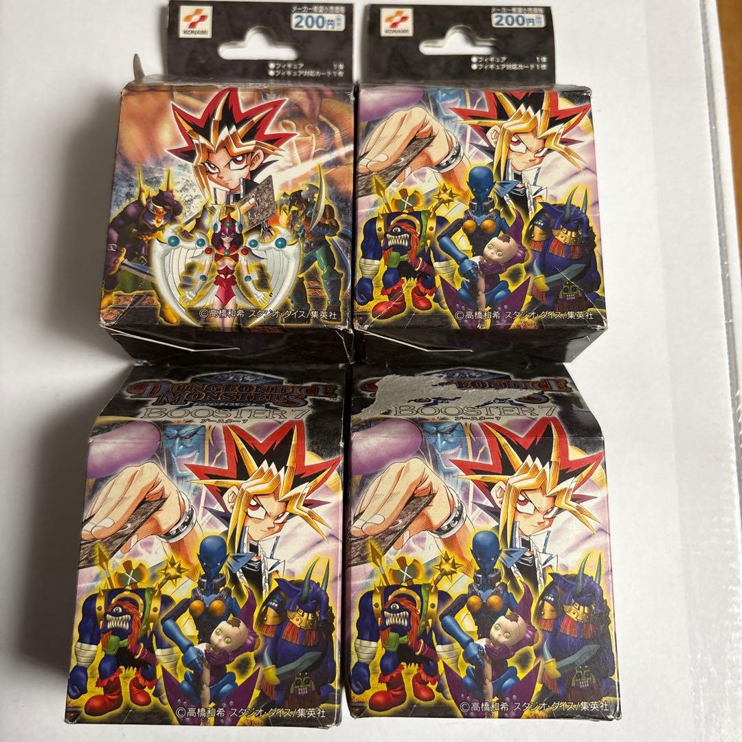 遊戯王　ダンジョンダイスモンスターズ　フィギュア　カード