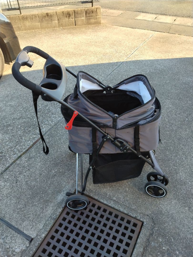 Pandaloli ペットカート グレー