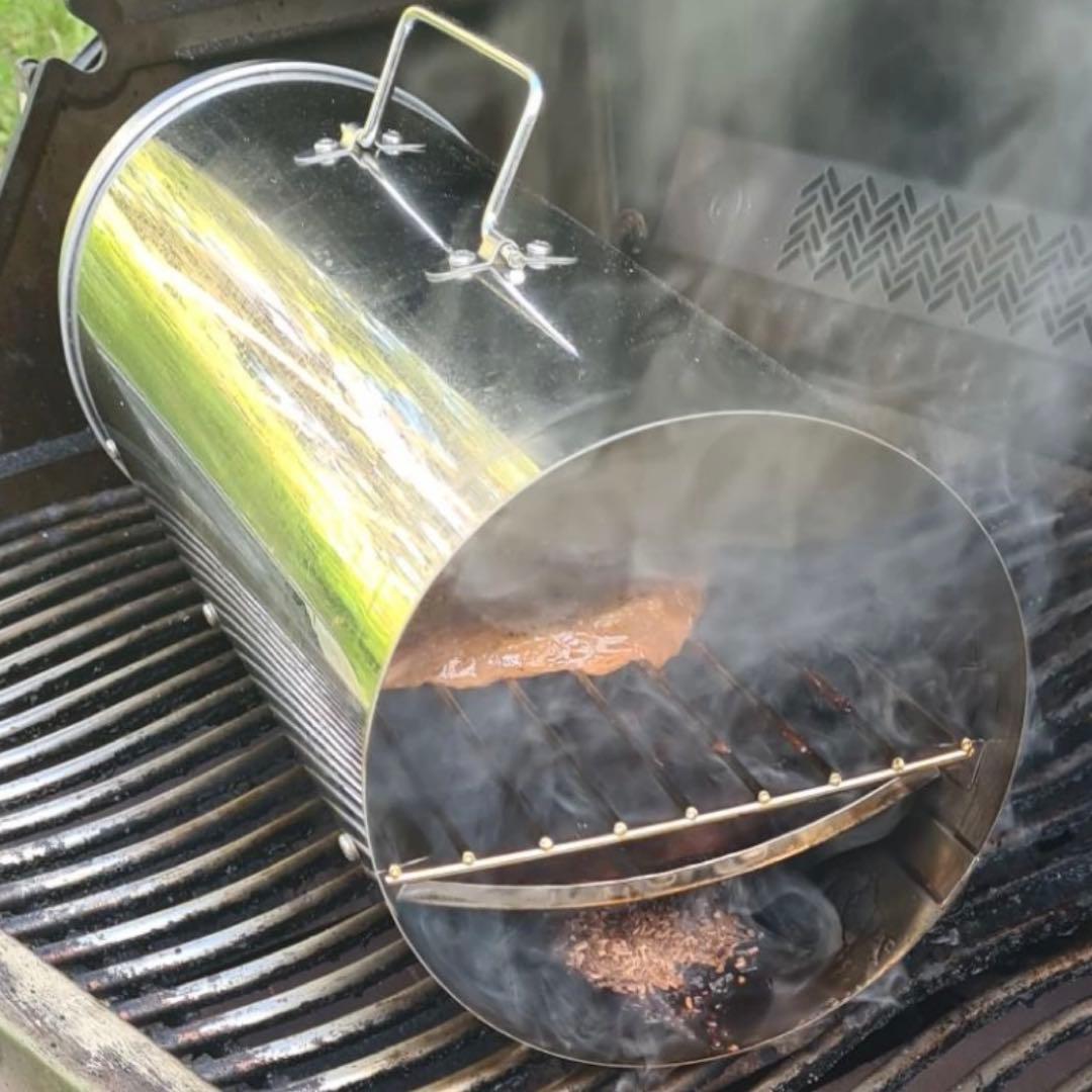 【希少】Muurikka ムーリッカ アウトドア スモーカー 燻製器 ステンレス