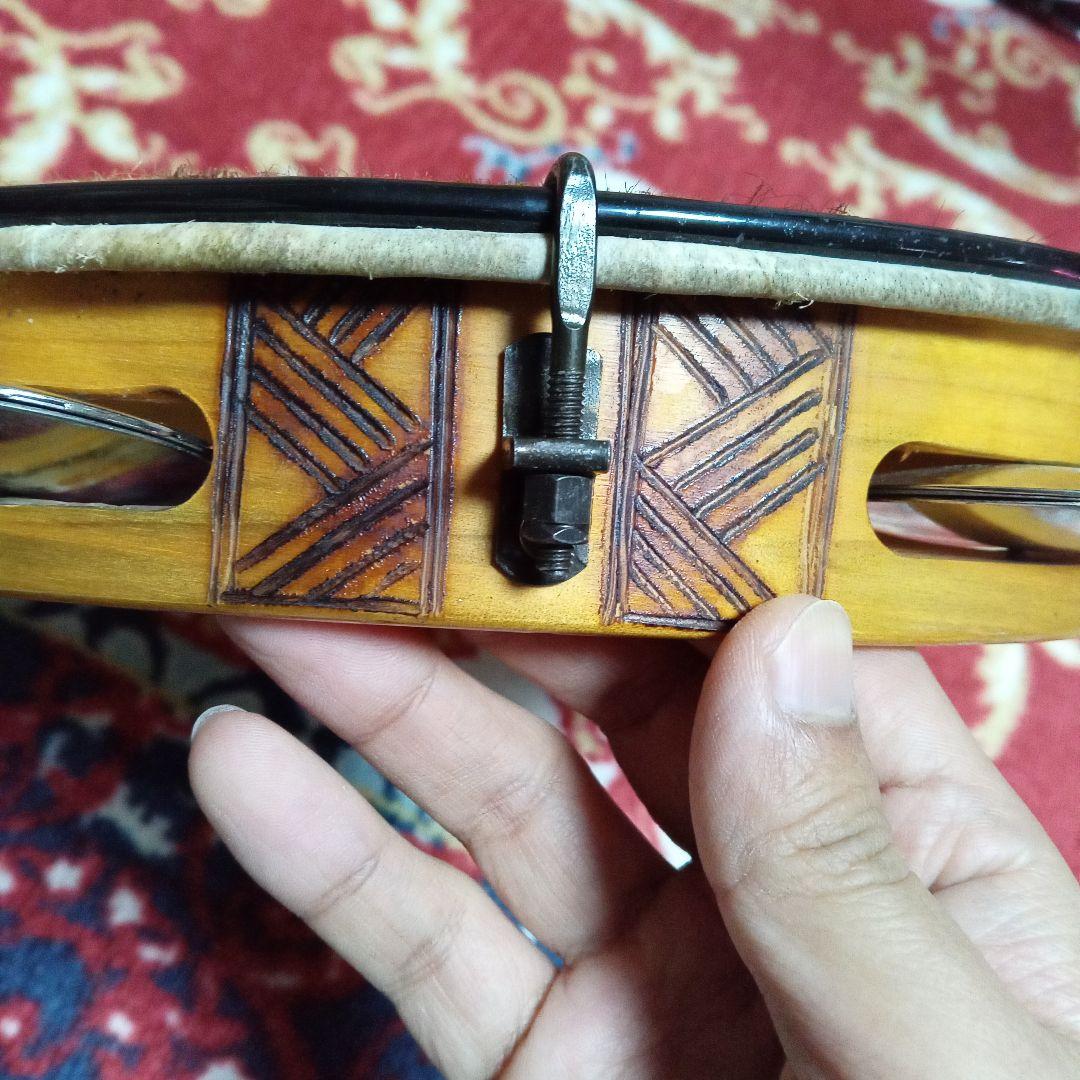 ヤスヒロさま専用商品　※パーツ欠品　パンデイロ　10インチ