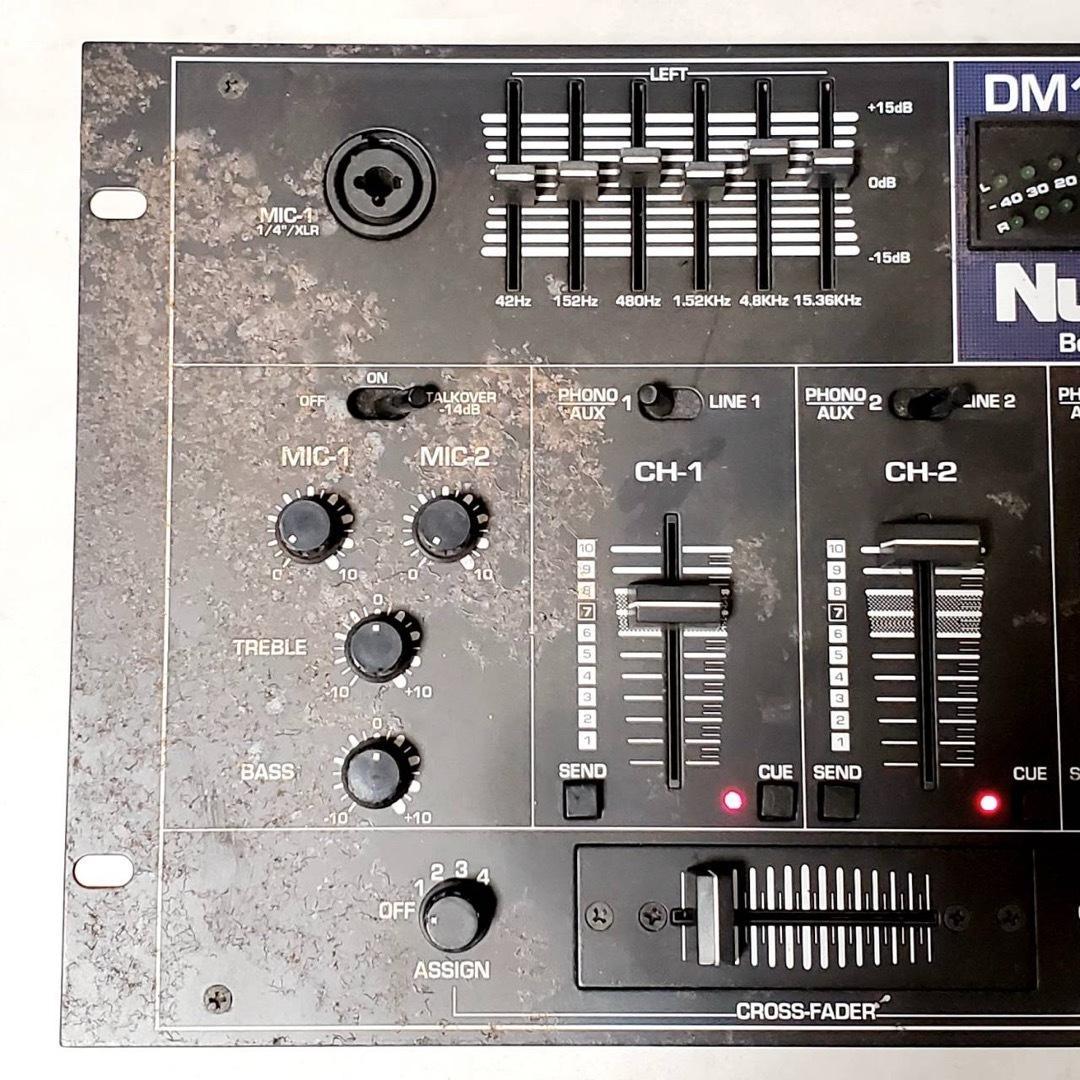 【現状品・通電確認済】Numark DM1635 高性能 4ch DJミキサー