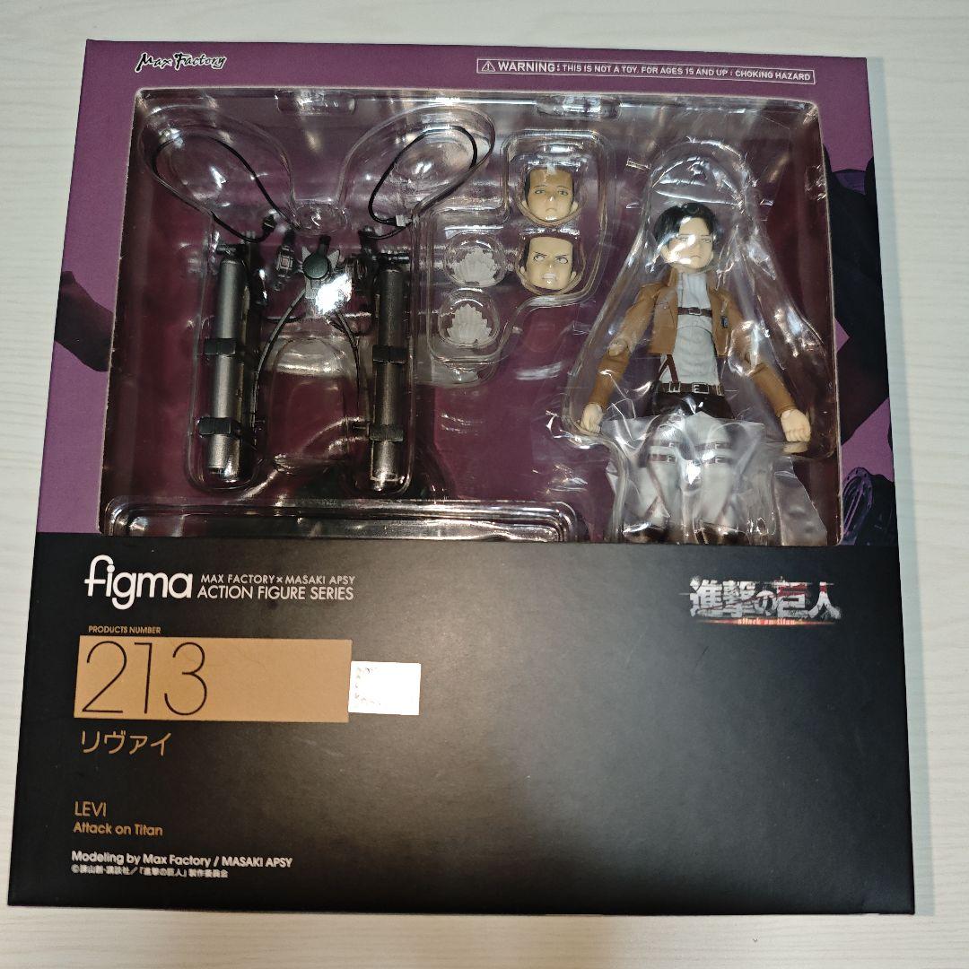 figma 進撃の巨人 リヴァイ 213 未開封