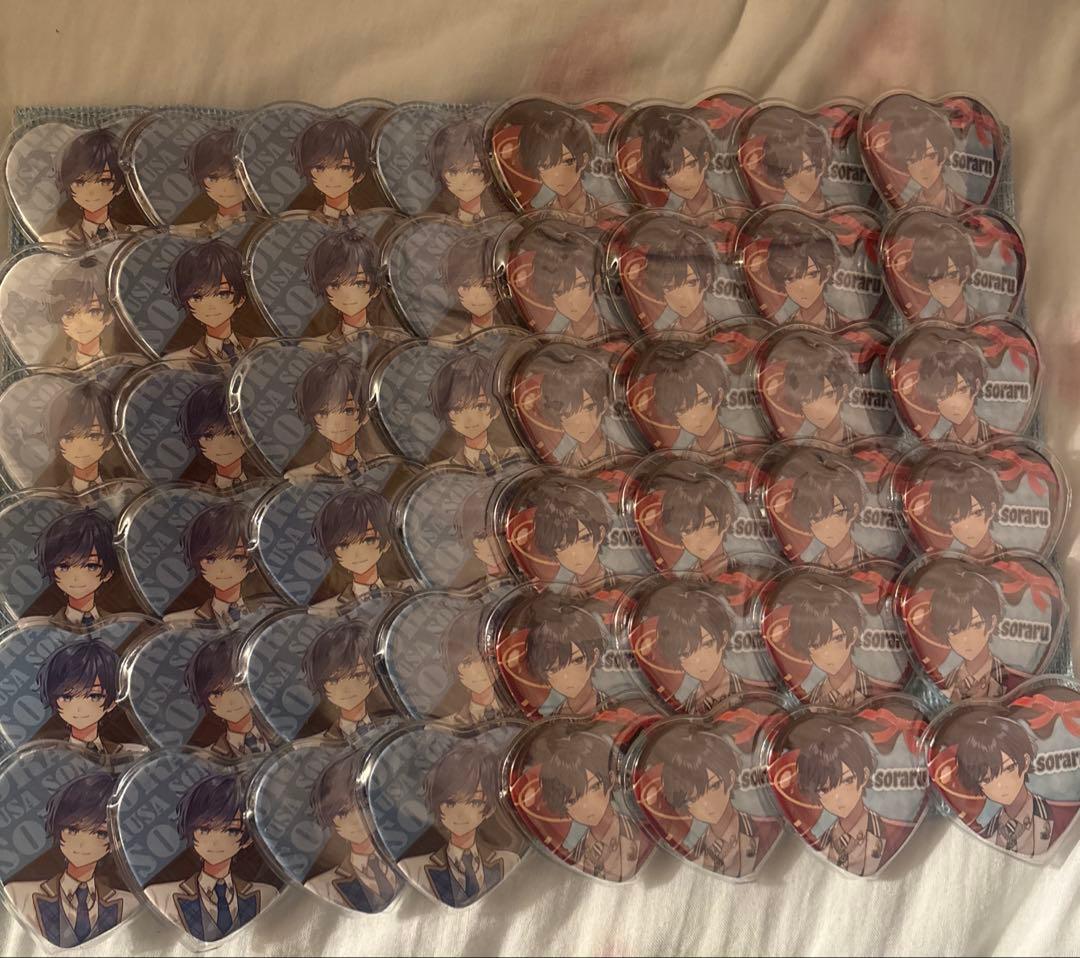 そらまふうらさか　そまうさ　そらる　バレンタイン　缶バッジ　　痛バ