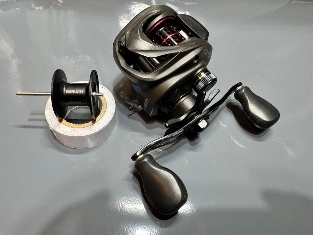 G-nisu【ゴライアス】左巻き8:1 替スプール付き　ジーニアス