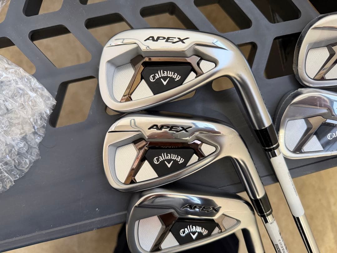 2021モデル APEXアイアンセット6本(3本未使用)　モーダス105