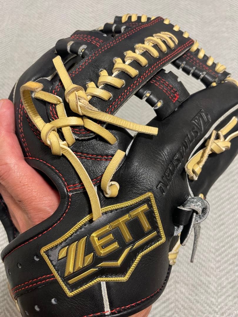 NEO STATUS VL軟式野球用グローブ 内野大きめ黒