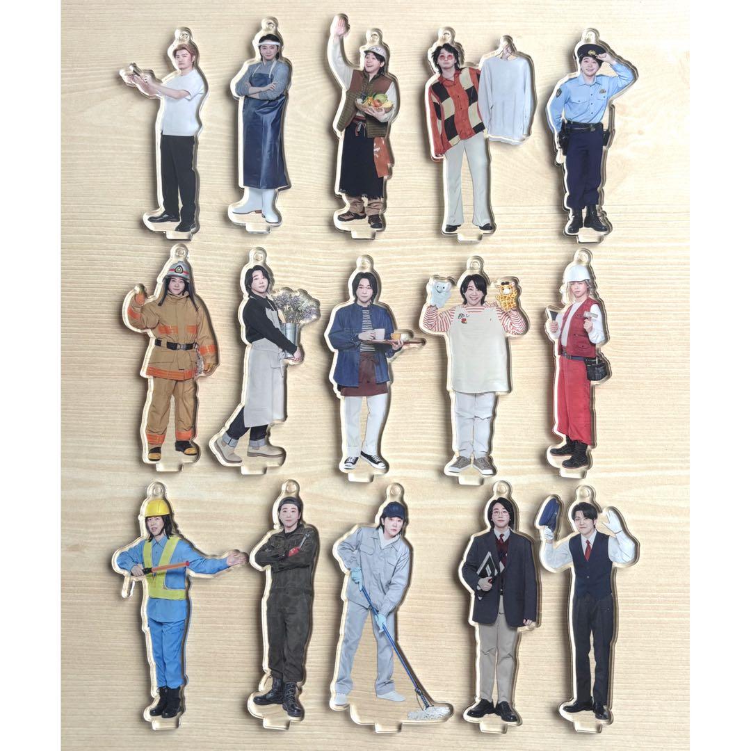 Mrs. GREEN APPLE ライラック アクリルスタンド コンプリート