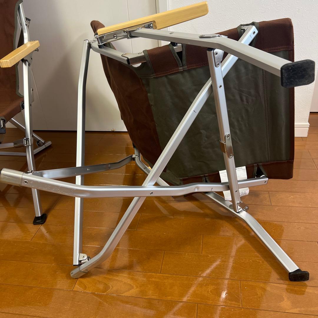スノーピーク　ローチェア30/ブラウン　2脚セット