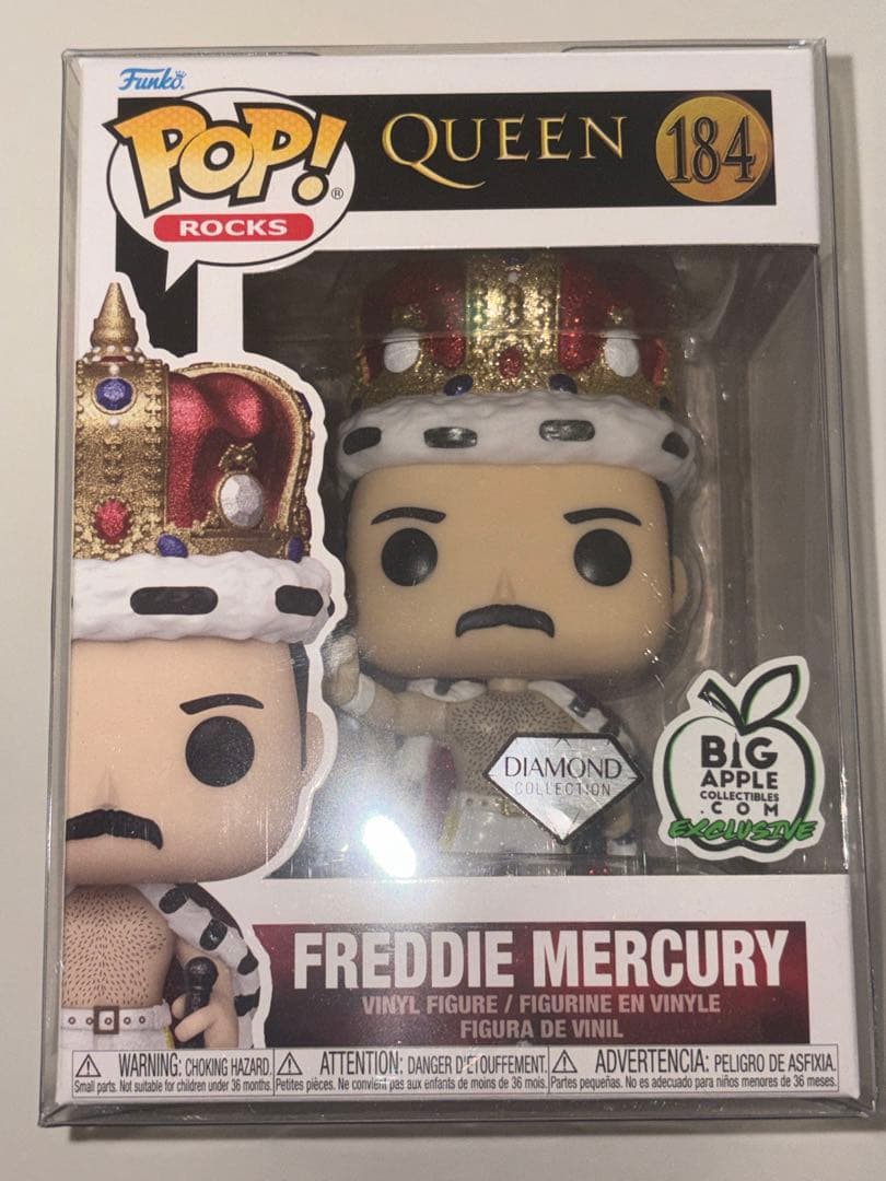 【レア】Funko POP フレディ・マーキュリー QUEEN DIAMOND