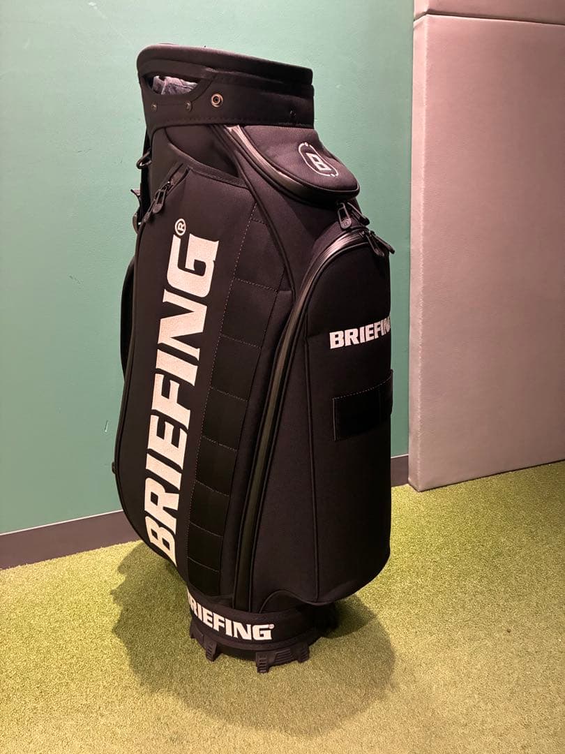 BRIEFING ブラック キャディバッグ　CR-3 #03
