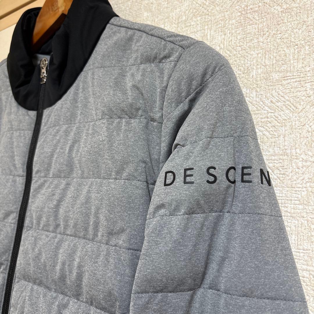 デサント　ゴルフ　中綿　ジャケット　ダウンスカート　2点セット　L グレー黒