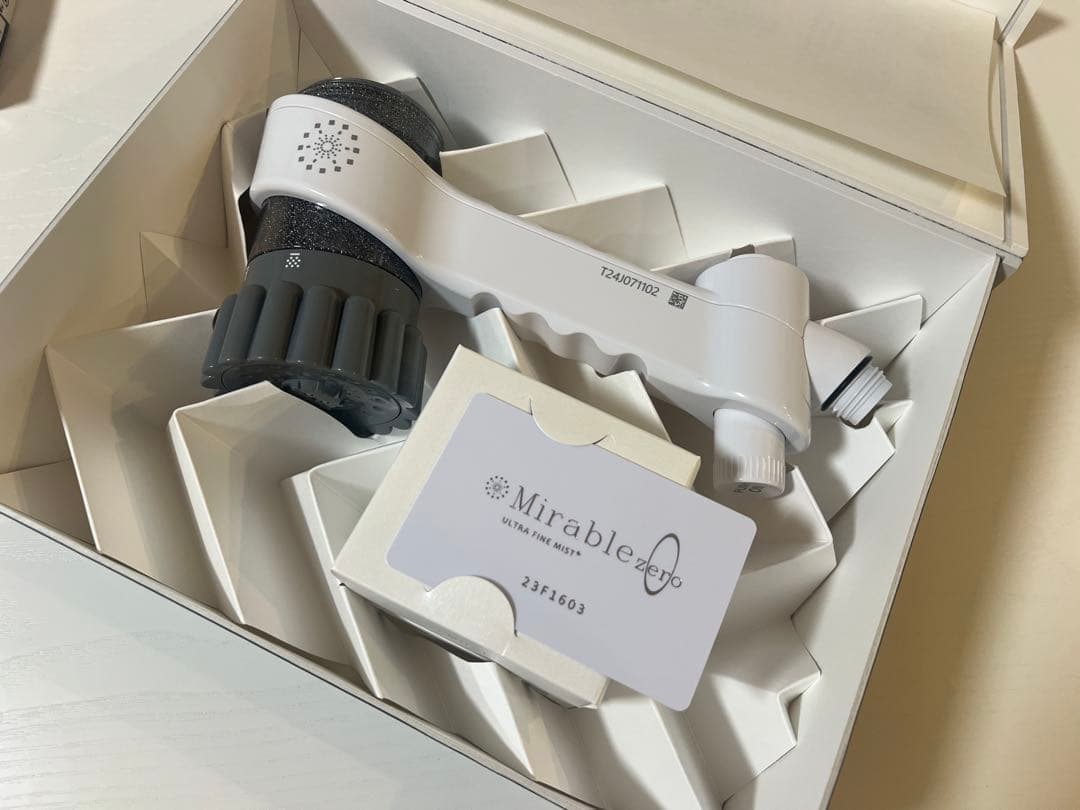 【新品未使用】ミラブルzero（ゼロ）シャワーヘッド