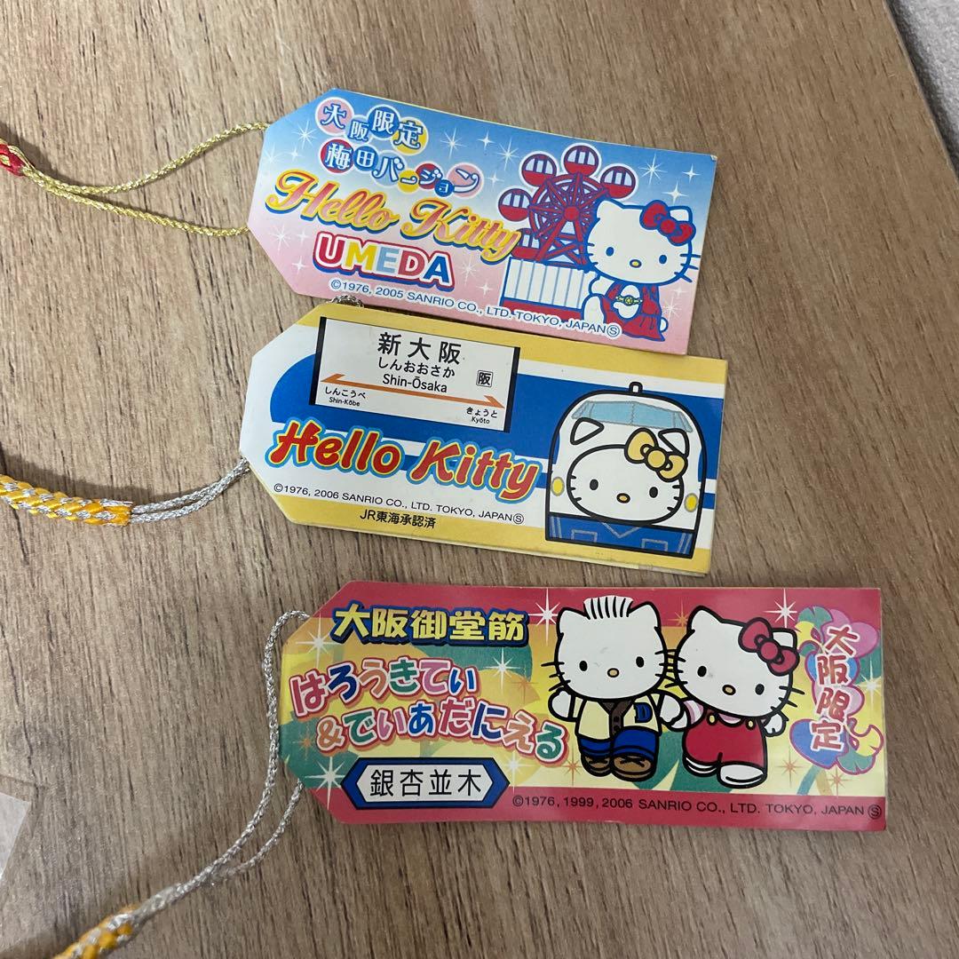 ご当地キティ　ハローキティ ストラップ 10個セット　大阪