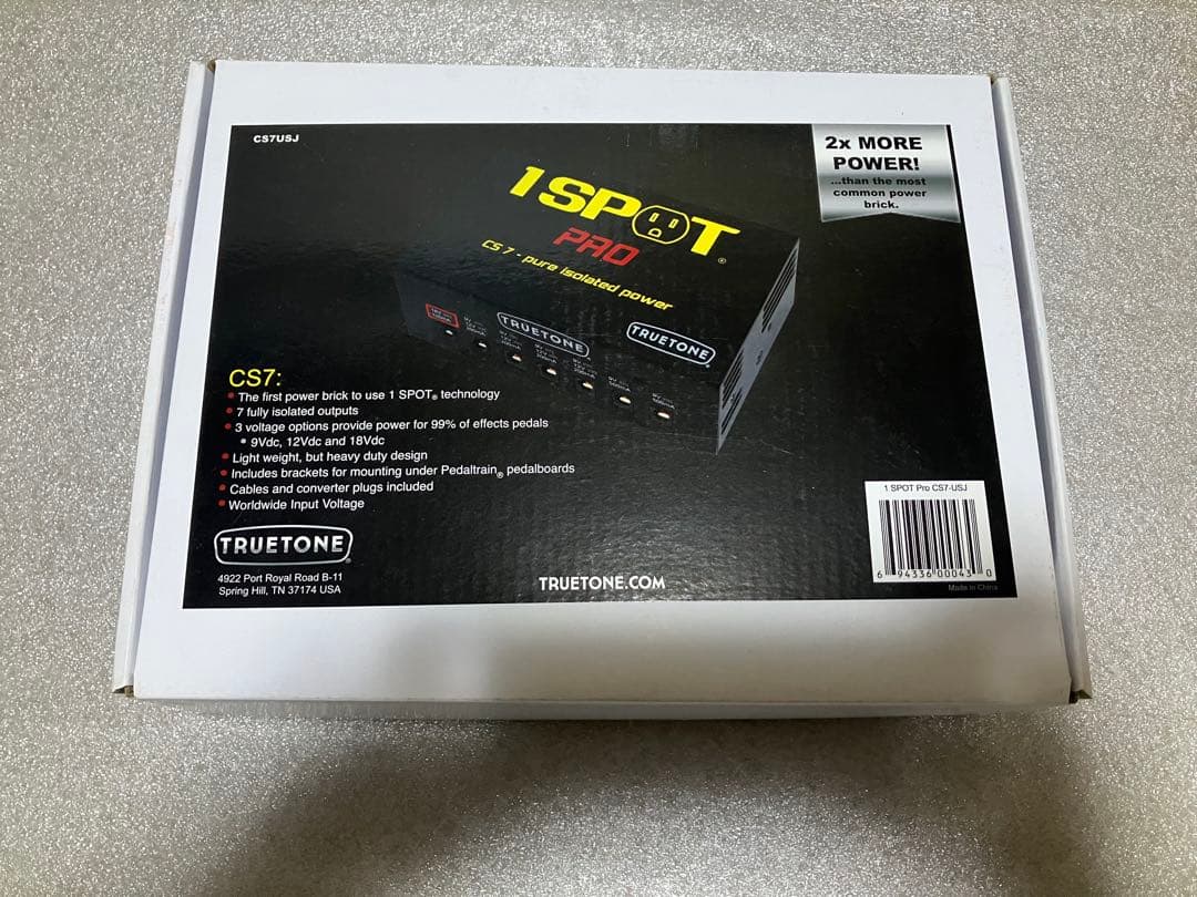 TRUETONE 1SPOT PRO CS7 パワーサプライ