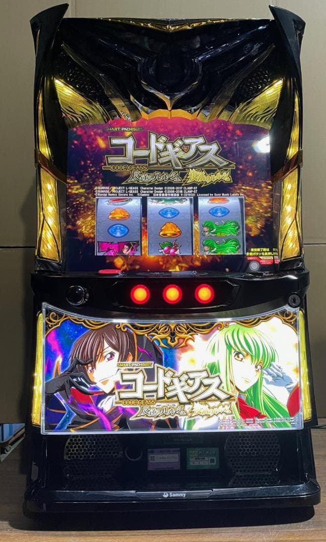 パチスロ実機【スマスロ】Lコードギアス復活のルルーシュ　ユニット付き