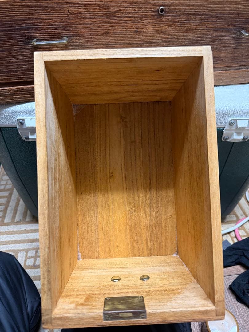 昭和レトロ　茶タンス 水屋箪笥　引き出し付き　たのめるメルカリ便