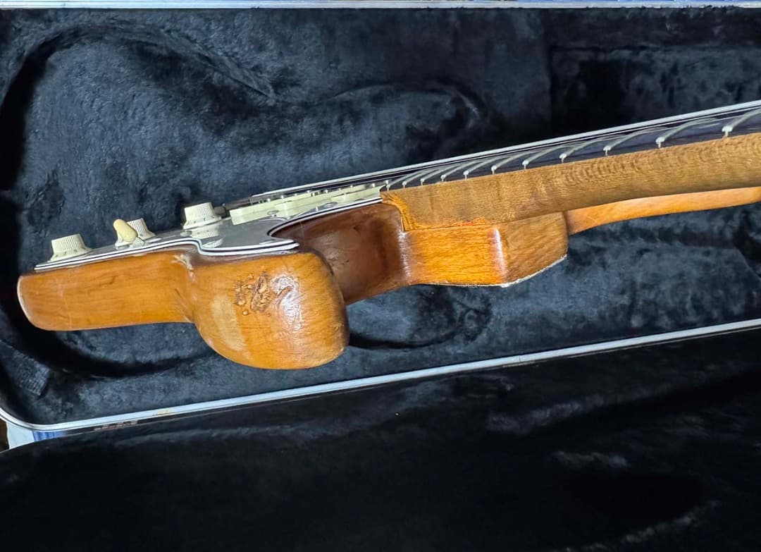 Fender Strato 1968年 元はオリンピックホワイト リフィニッシュ