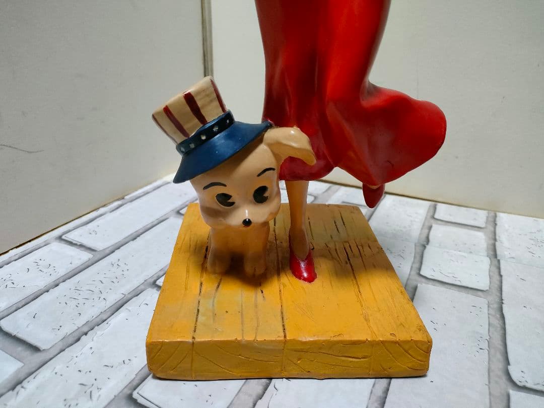 珍品。激レア！パチ　BETTYパロディー陶器系シーサー　バブル〜平成レトロ