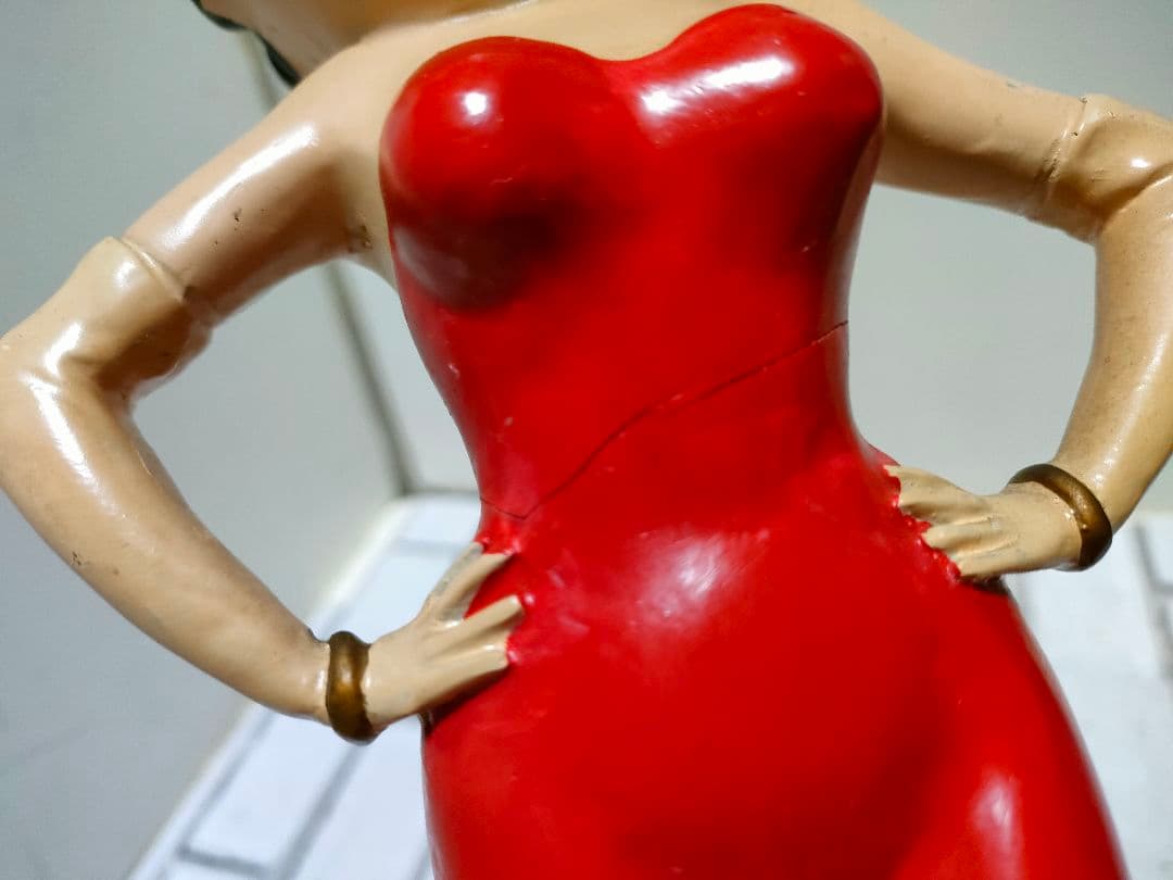 珍品。激レア！パチ　BETTYパロディー陶器系シーサー　バブル〜平成レトロ