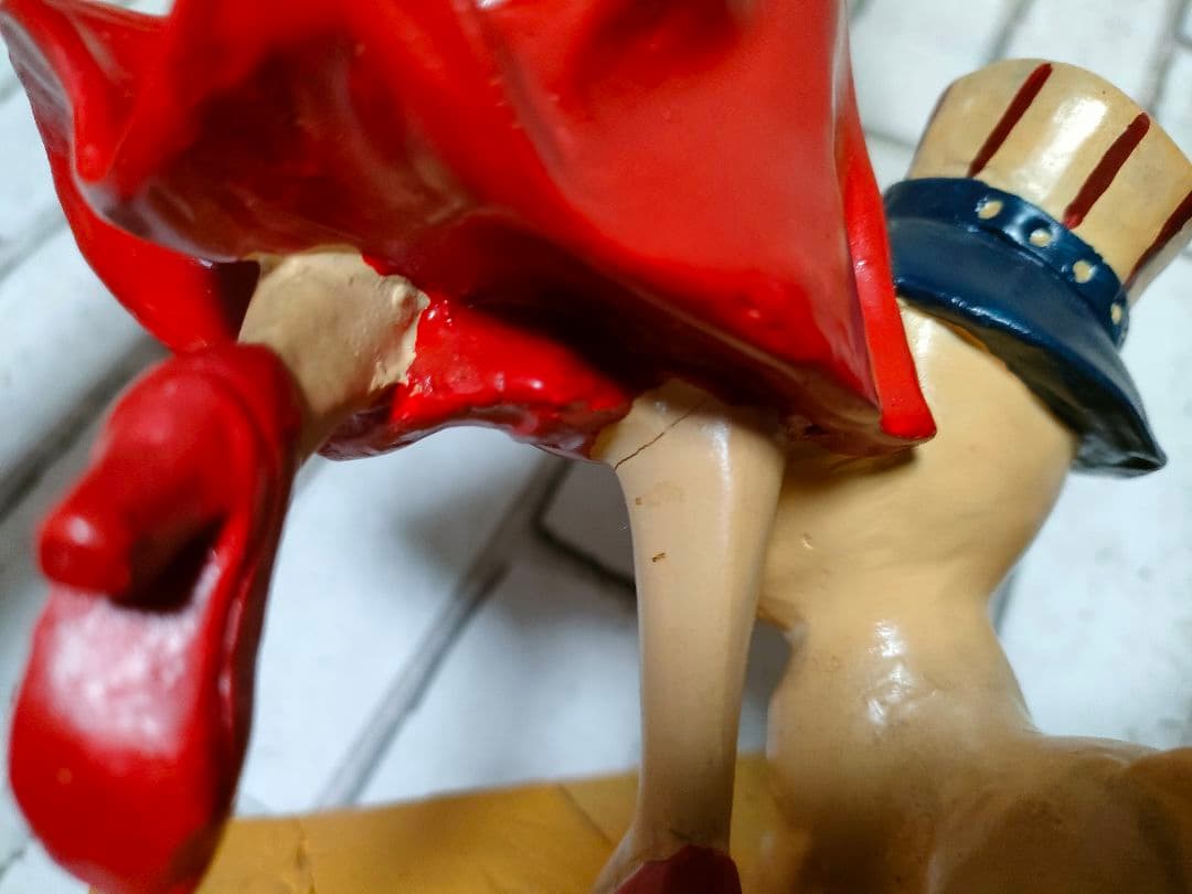 珍品。激レア！パチ　BETTYパロディー陶器系シーサー　バブル〜平成レトロ