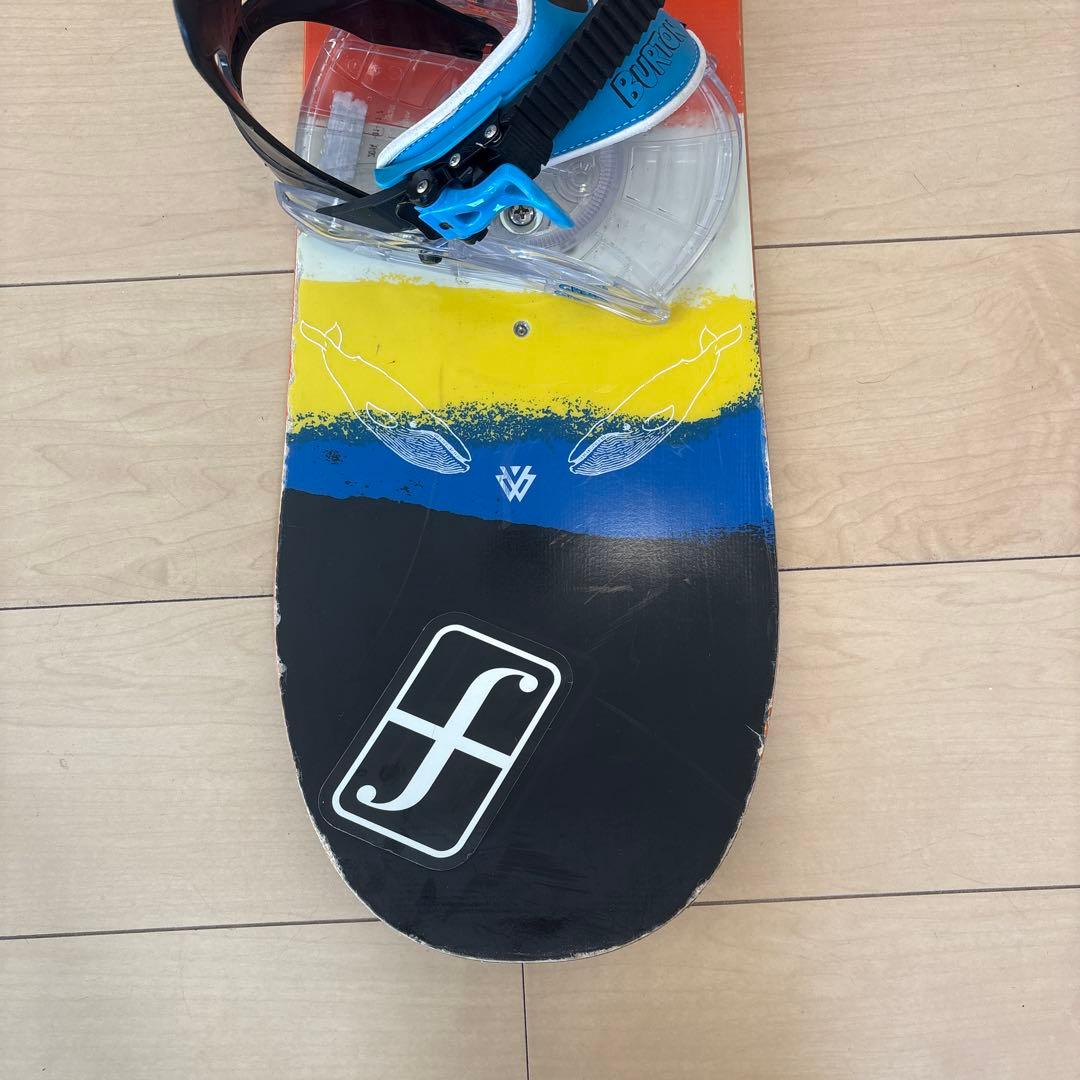 Burton Shaun White スノーボード ビンディング付　子供用