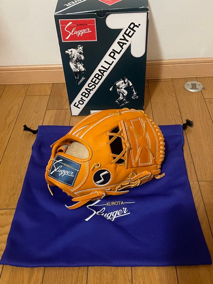 新品未使用　久保田スラッガー　80周年限定モデル　軟式内野手用グローブ