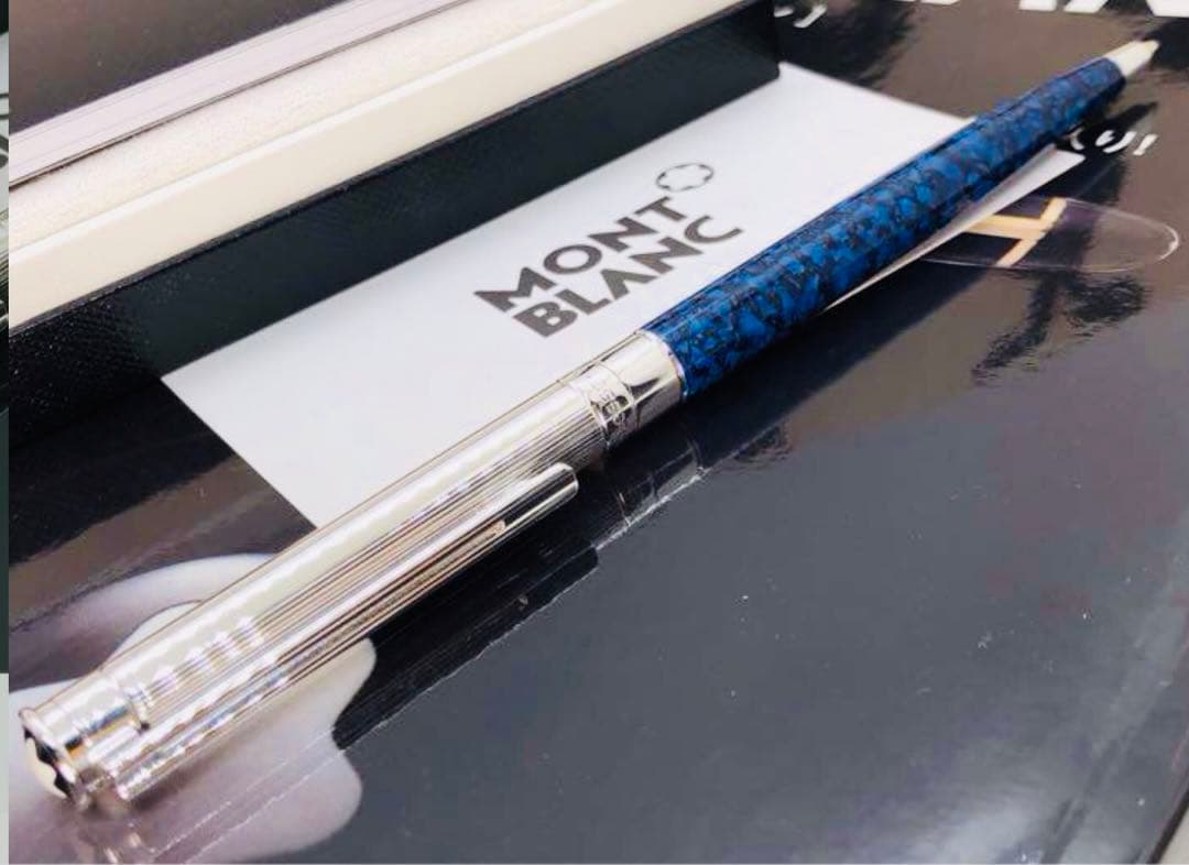 モンブラン　未使用！幸運を呼び寄せる！入手困難逸品ラピスデザイン★ノブレスドゥエ
