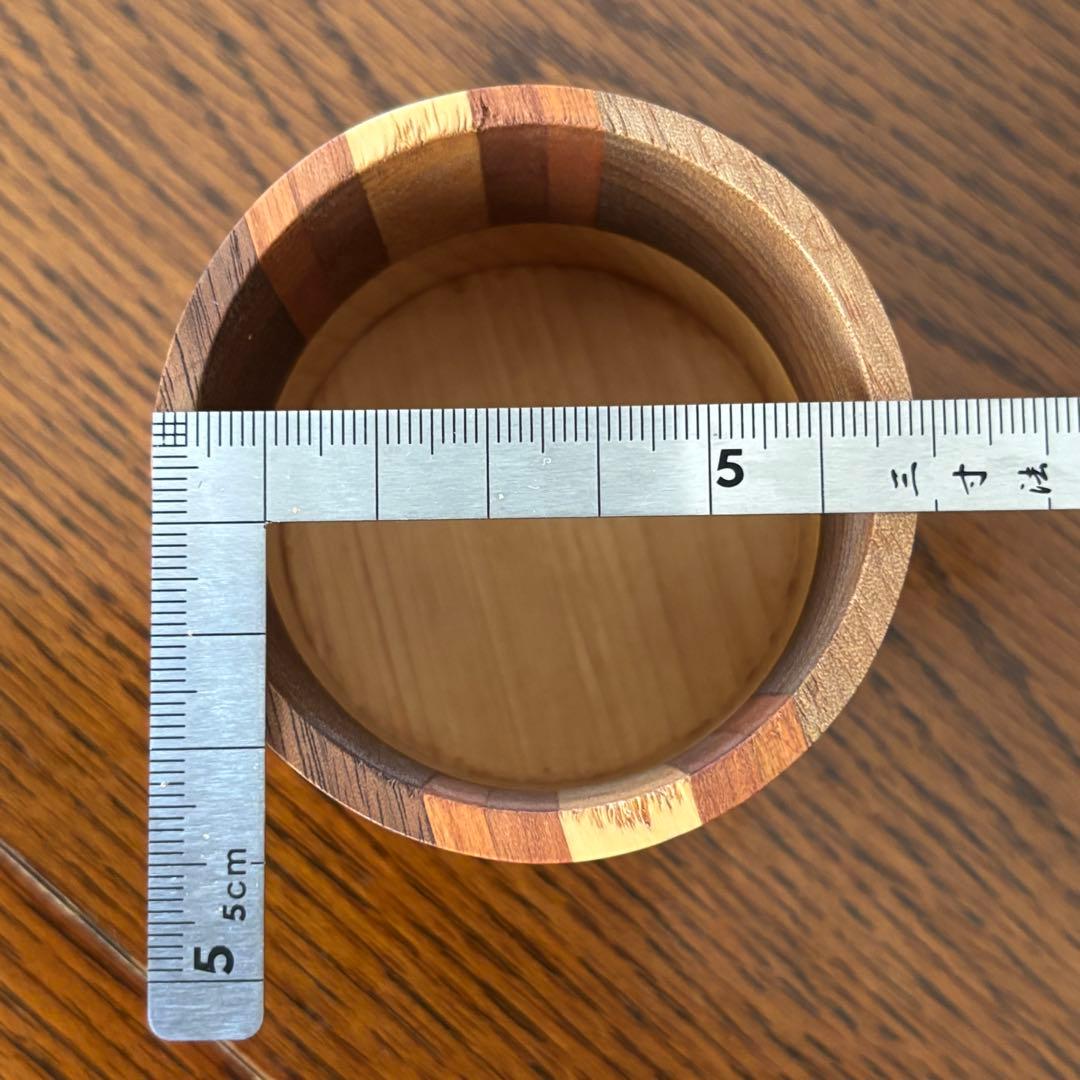 ΣＮ+F/9 paper cup holder 寄せ木カップ エヌエフナイン