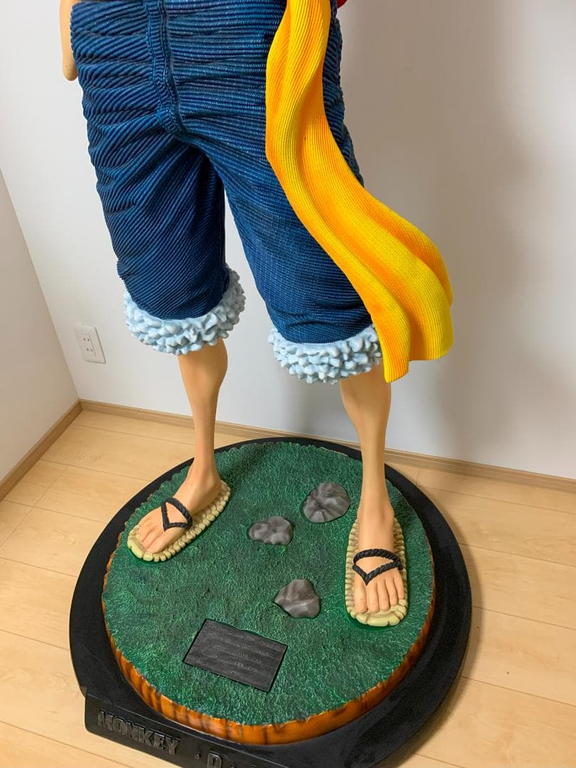 【超ビッグ】等身大 ルフィ フィギュア ワンピース 非売品 激レア