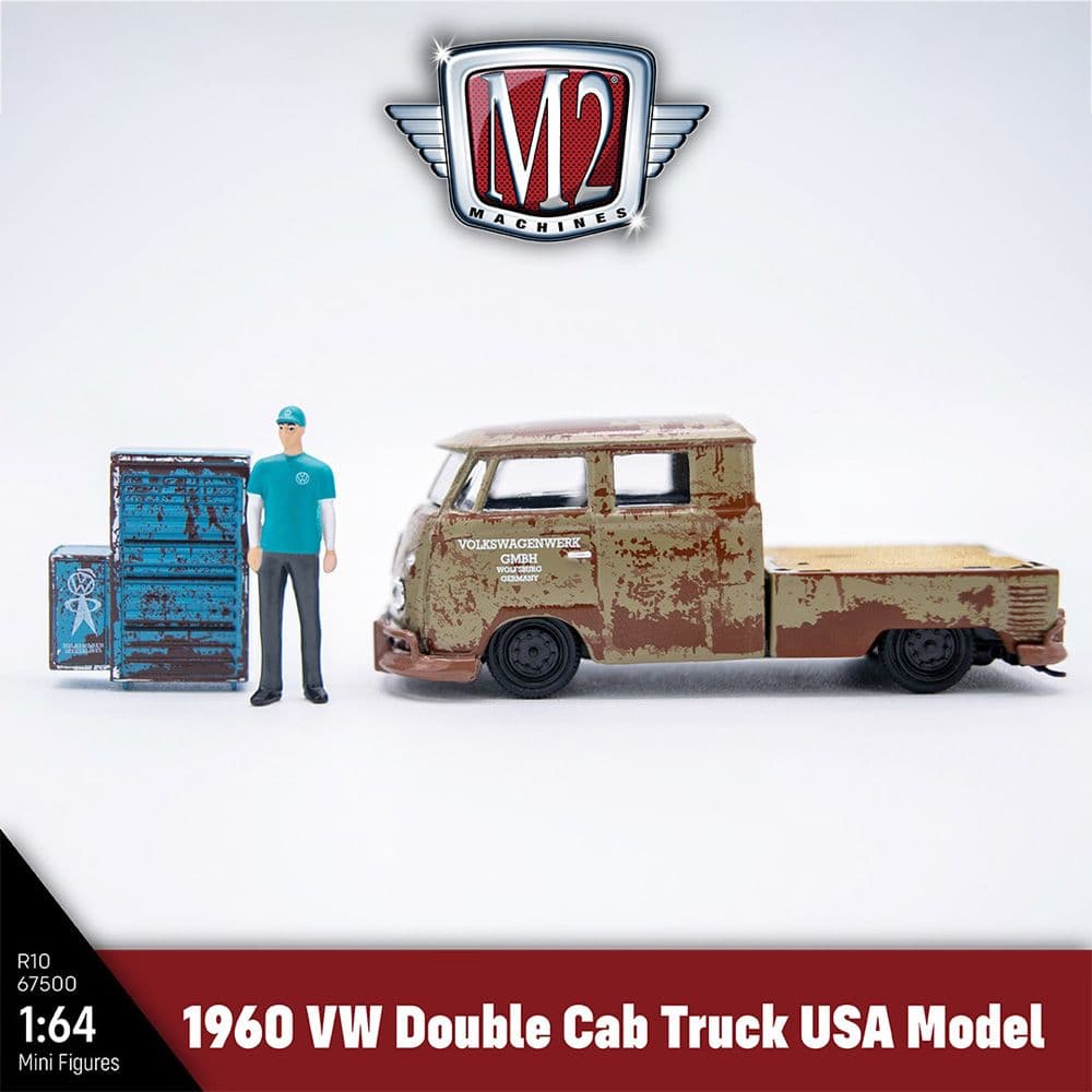 M2 1960 フォルクスワーゲン・ダブルキャブ USA モデル