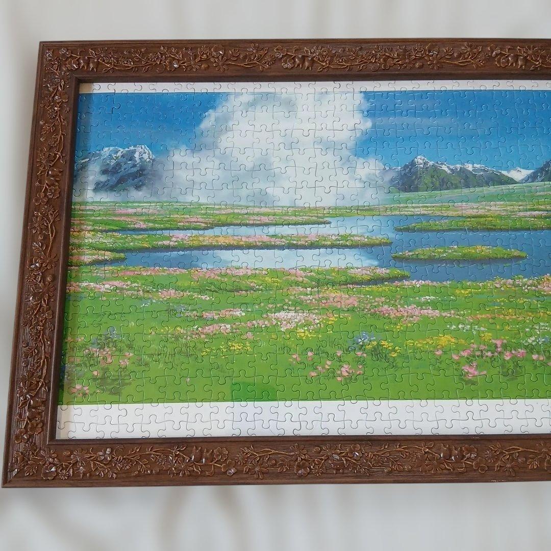 ハウルの動く城　ジグソーパズル ジブリ専用フレーム付き