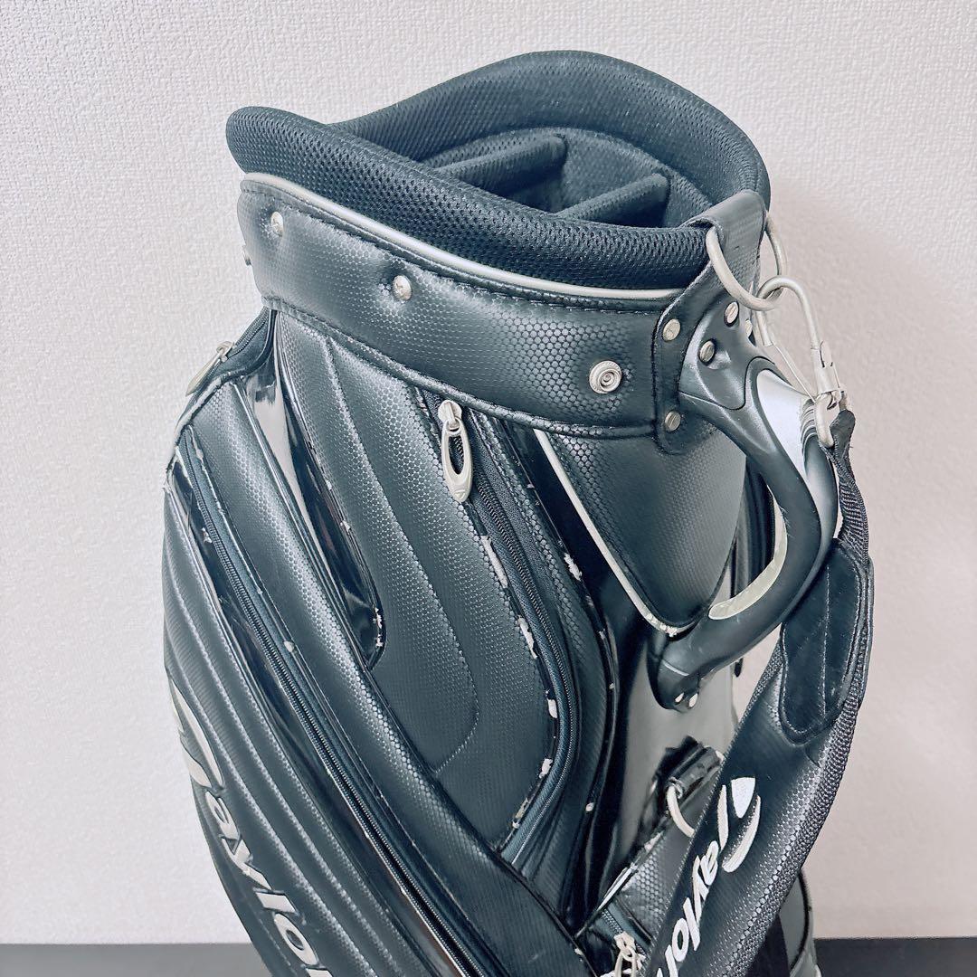 テーラーメイド キャディバッグ 9.5型 ブラック 5分割 TaylorMade