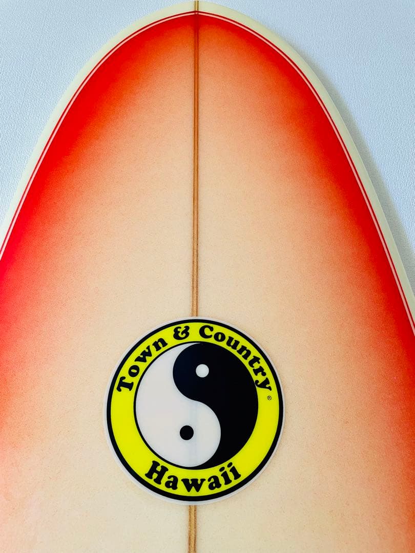 ファンボード 7‘6 ケース付き サーフボード ロング Town&Country