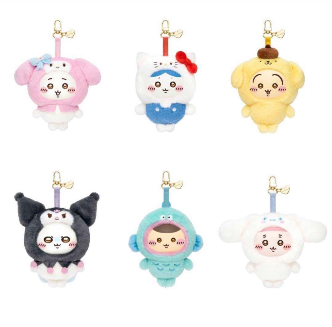 【即日発送】ちいかわ サンリオ kiramekko 6種 コンプ　セット